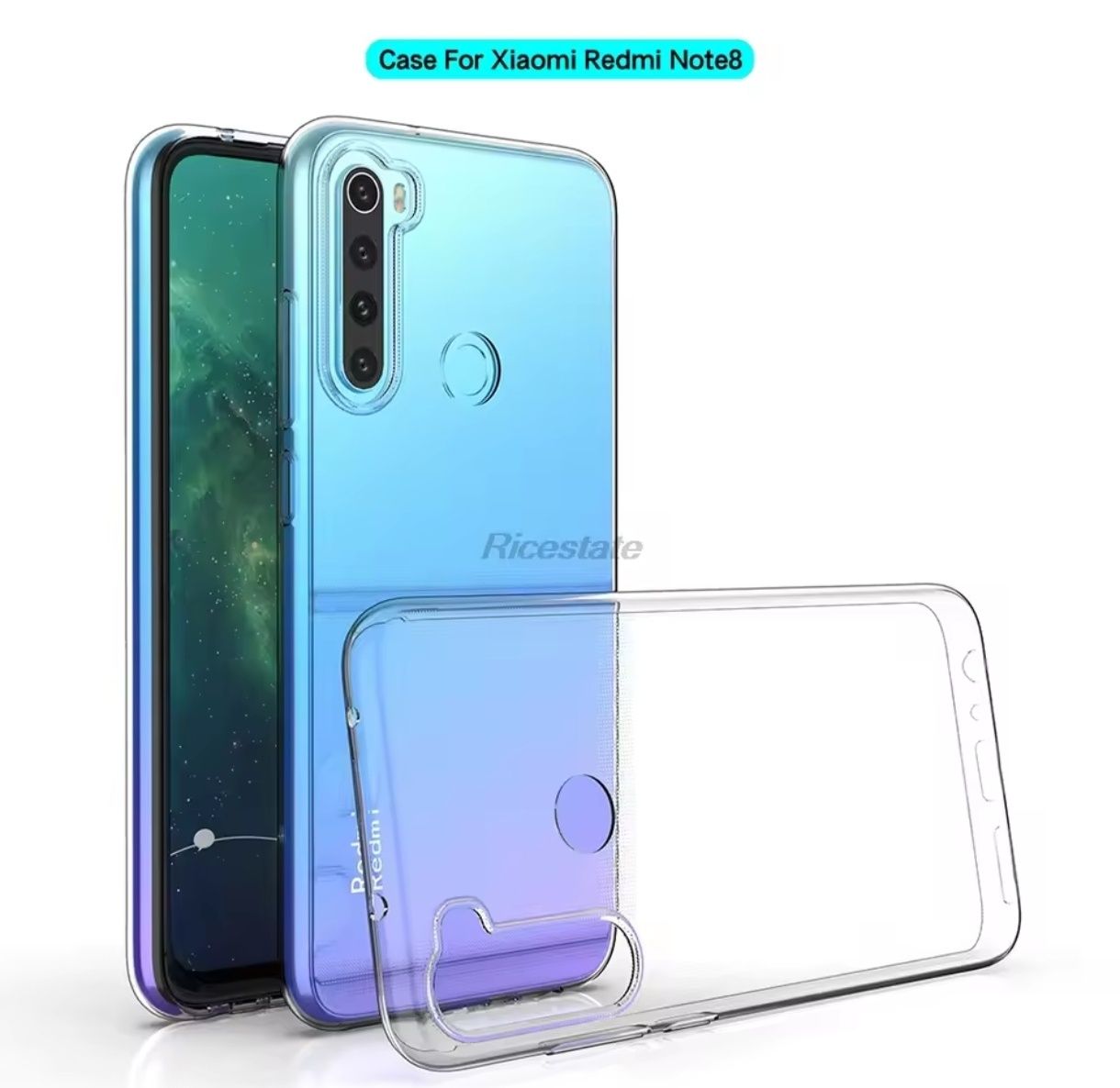 Etui Case Cristal Clear Redmi Note 8 / 8T itp