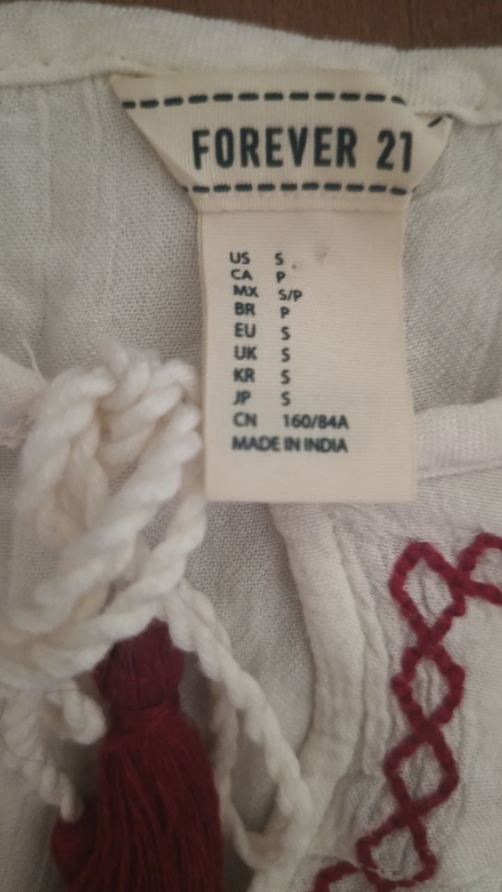 Вишивка розмір S