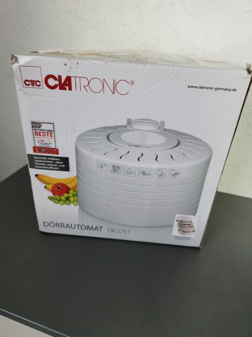 Сушка для фруктів та овочів Clatronic