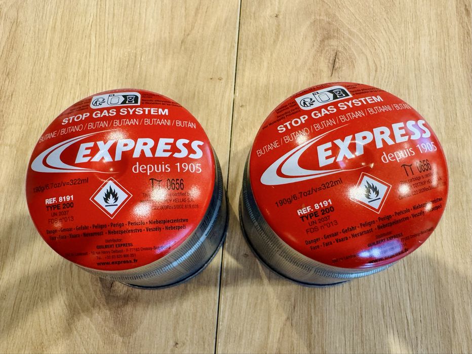 2x Nabój gazowy Stop Gas System 190g, 322ml