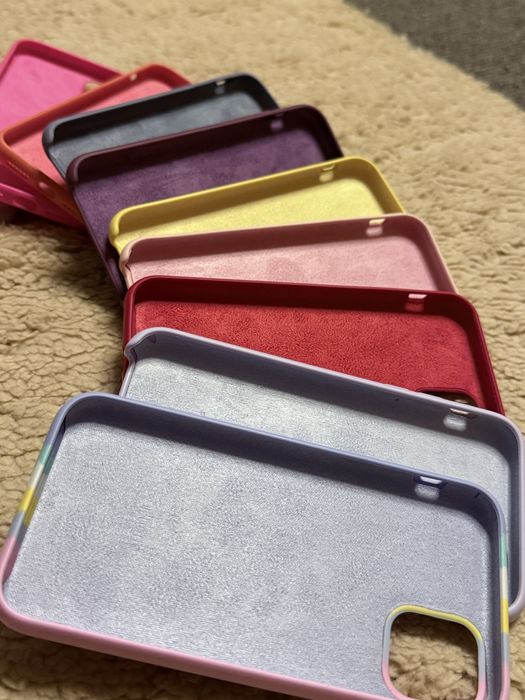 Чехол накладка на айфон 11 iphone 11 с яблоком ремешки apple watch 38