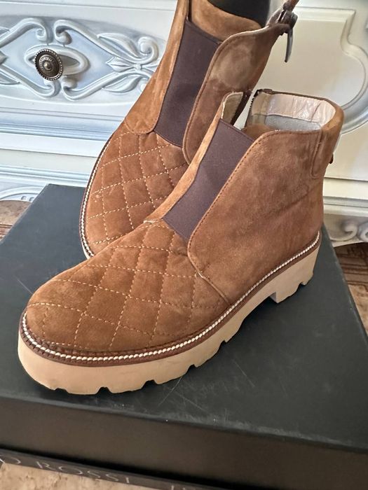 Черевики натуральний замш