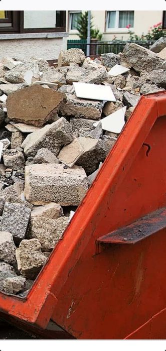 Wywóz gruz odpady ziemia   kontener kp7 kp5 Bytom Piekary Śl. Góry
