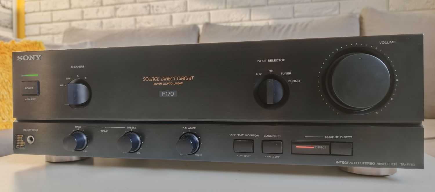 SONY TA-F170 zintegrowany wzmacniacz stereo HI-FI. Fajny stan.
