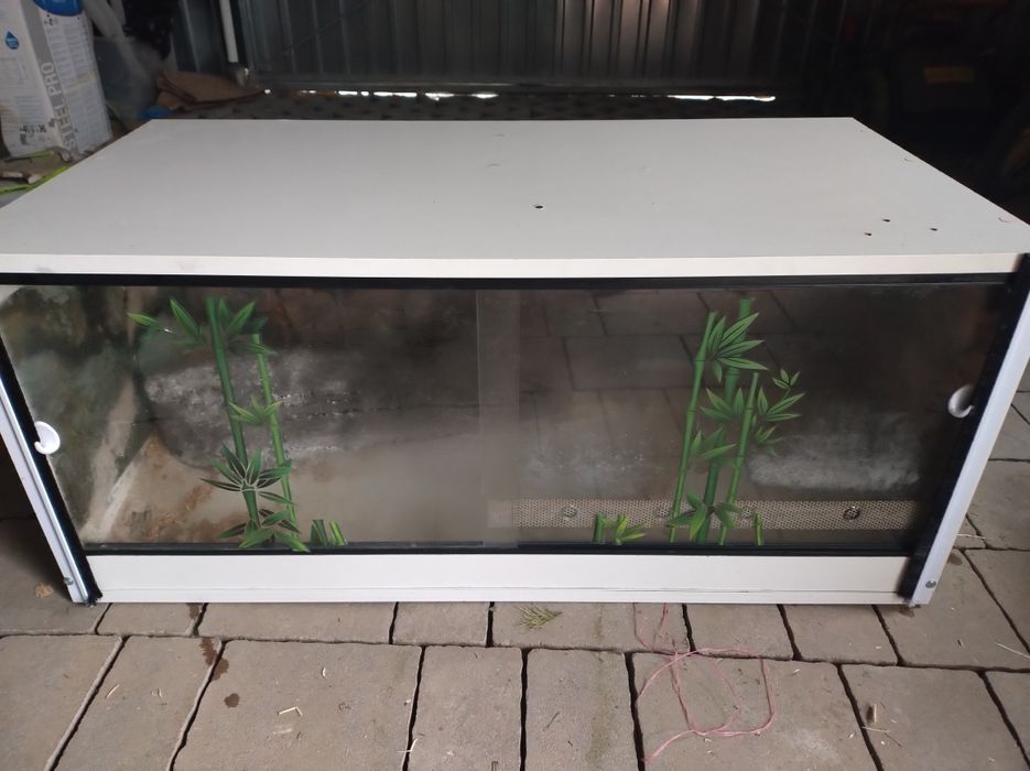 Terrarium duże dla gadów, płazów