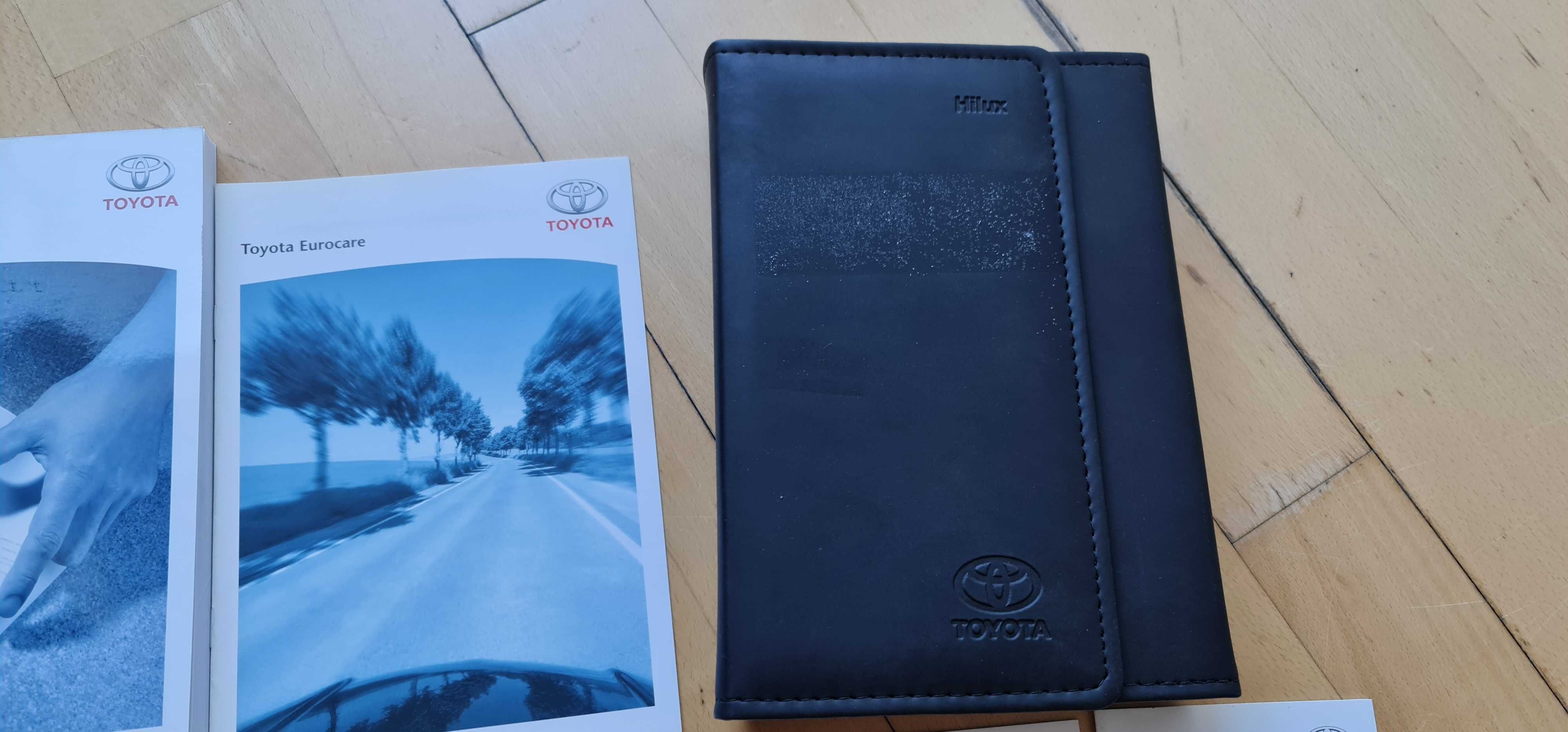 Toyota Hilux VII Auris Etui  Polska Instrukcja Obsługi Książka 05-16