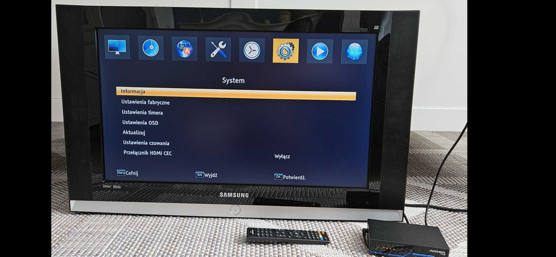 Tuner DVB-T2 Ferguson Ariva T75 H.265 HEVC