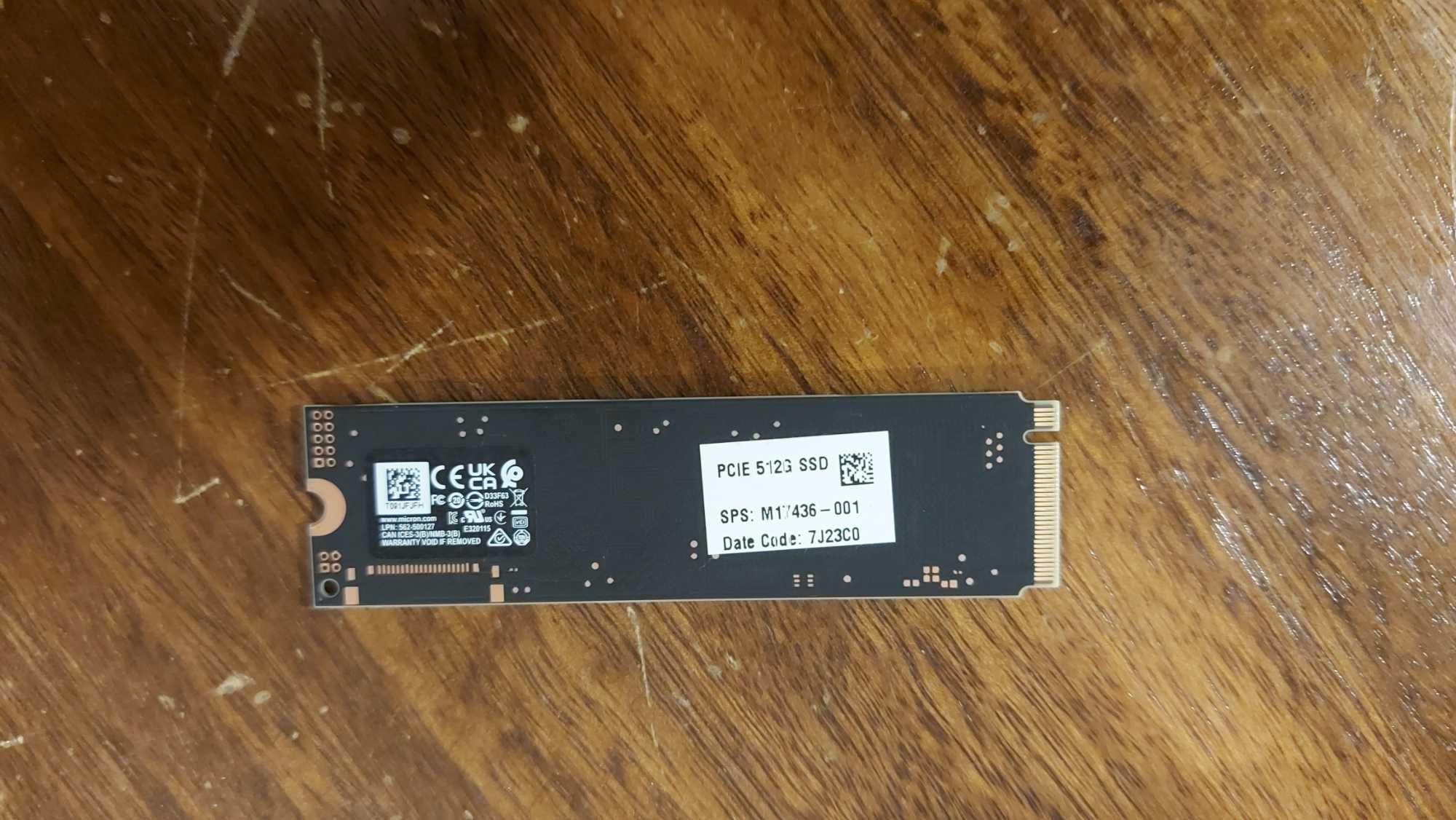 SSD M.2 NVME 512Gb PCIe Gen 4.0