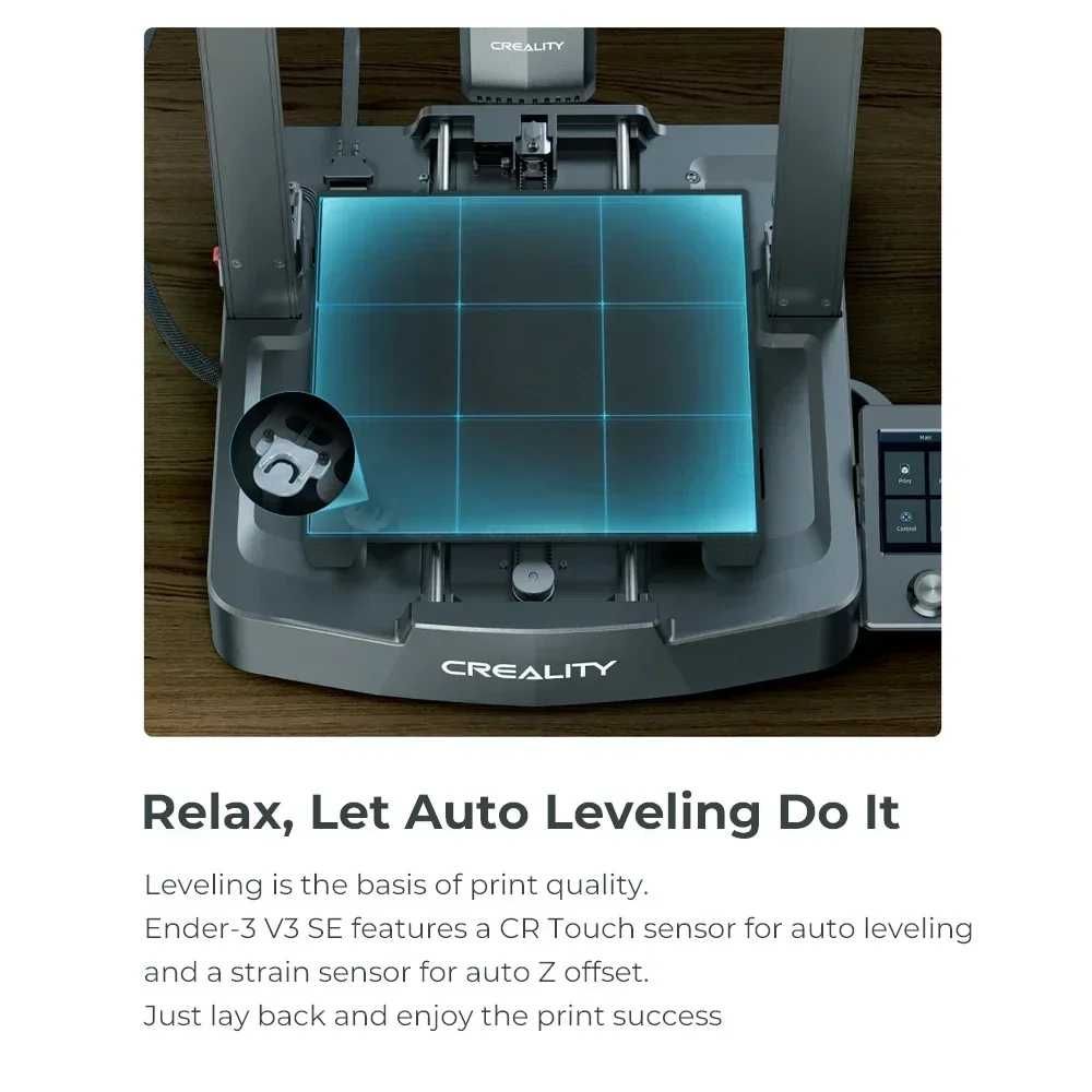 [NOVO] Impressora 3D Creality Ender 3 V3 SE [22 x 22 x 25]