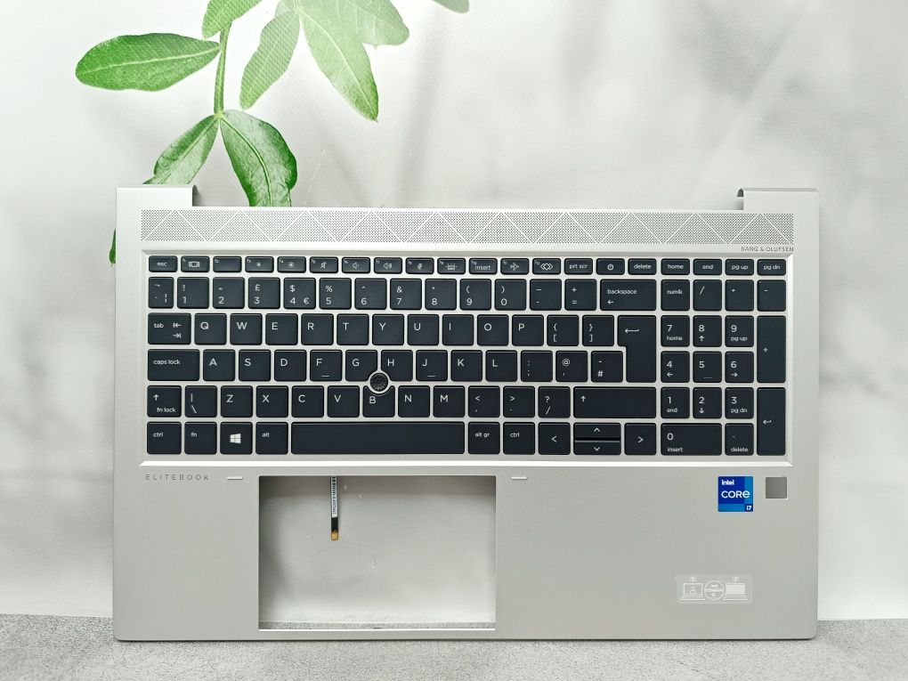 Оригінальна клавіатура HP 850/EB 15 G7/G8 Topcover - GB - BL – QWERTY!