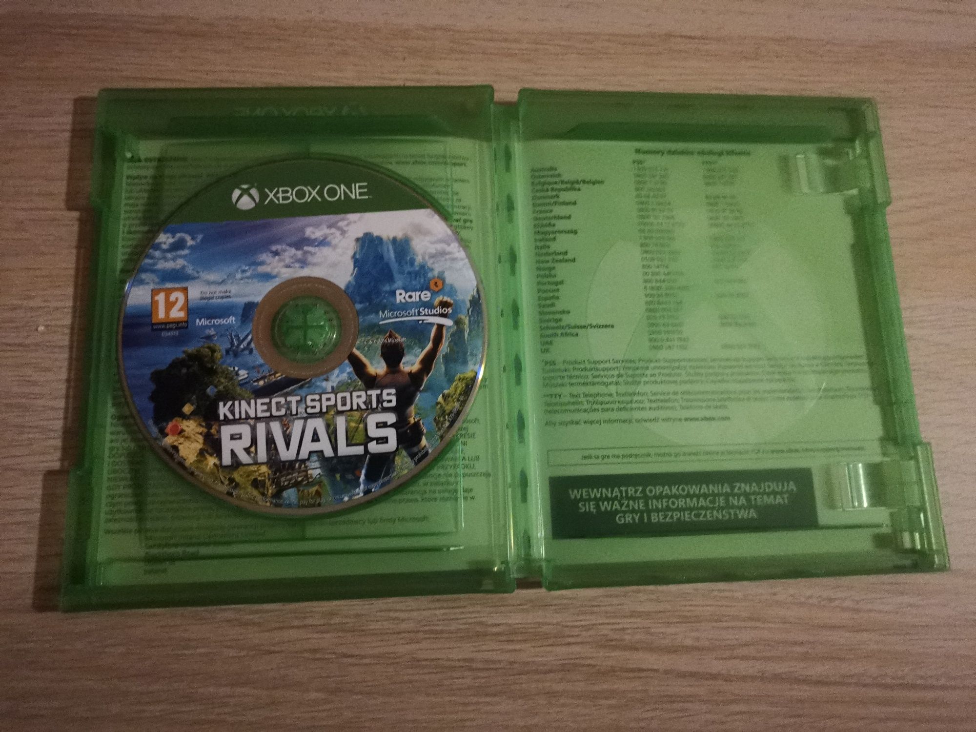 Kinect sports rivals Xbox One S X Series