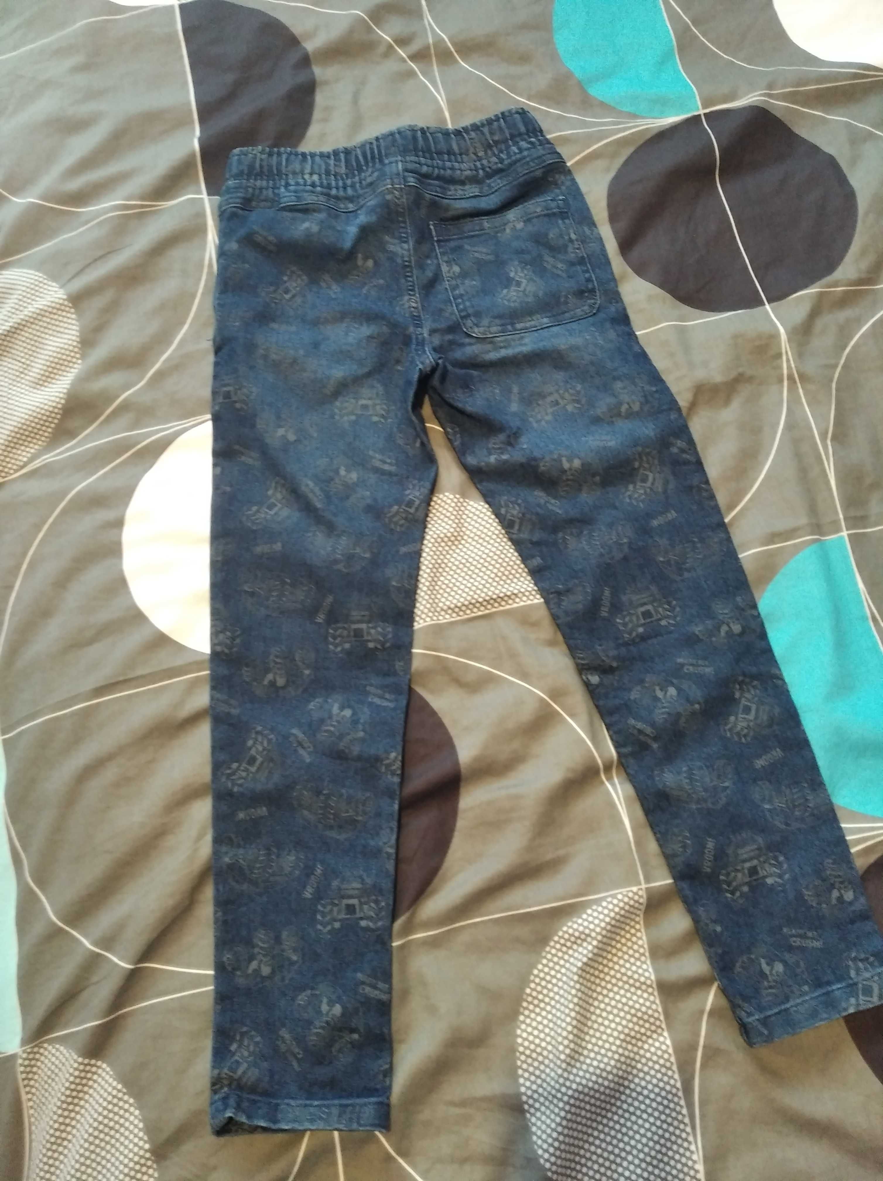 Spodnie dżinsowe dla chłopca rozmiar 116