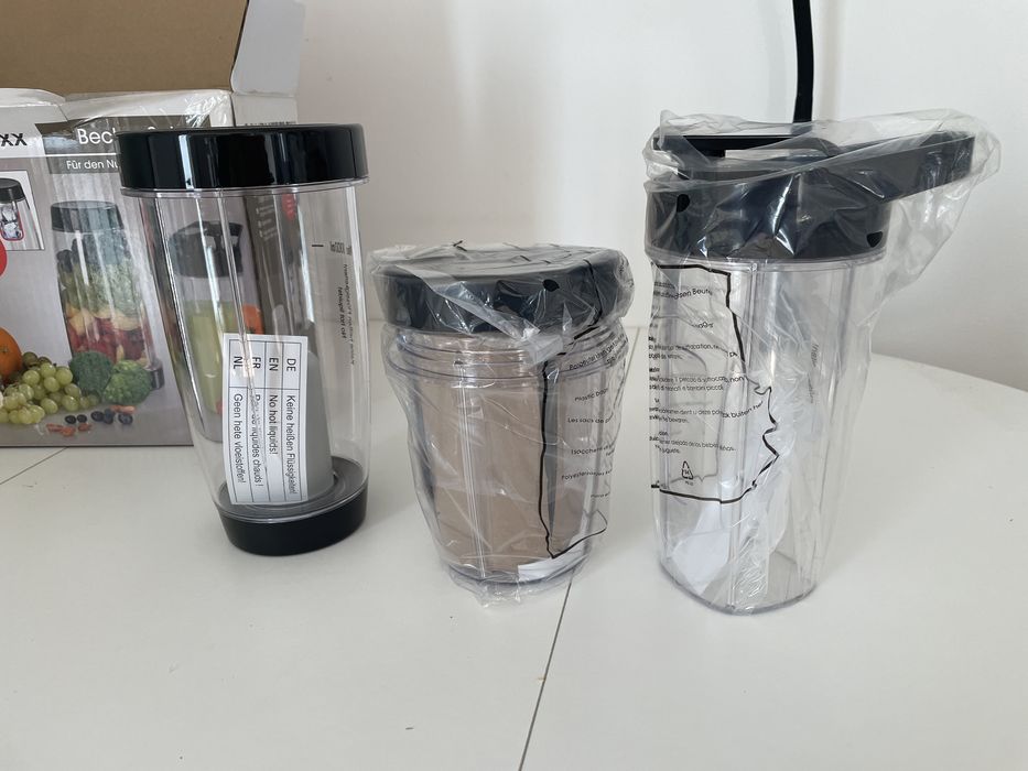 Zestaw pojemników kubki na smoothie  goraca zimna żywności