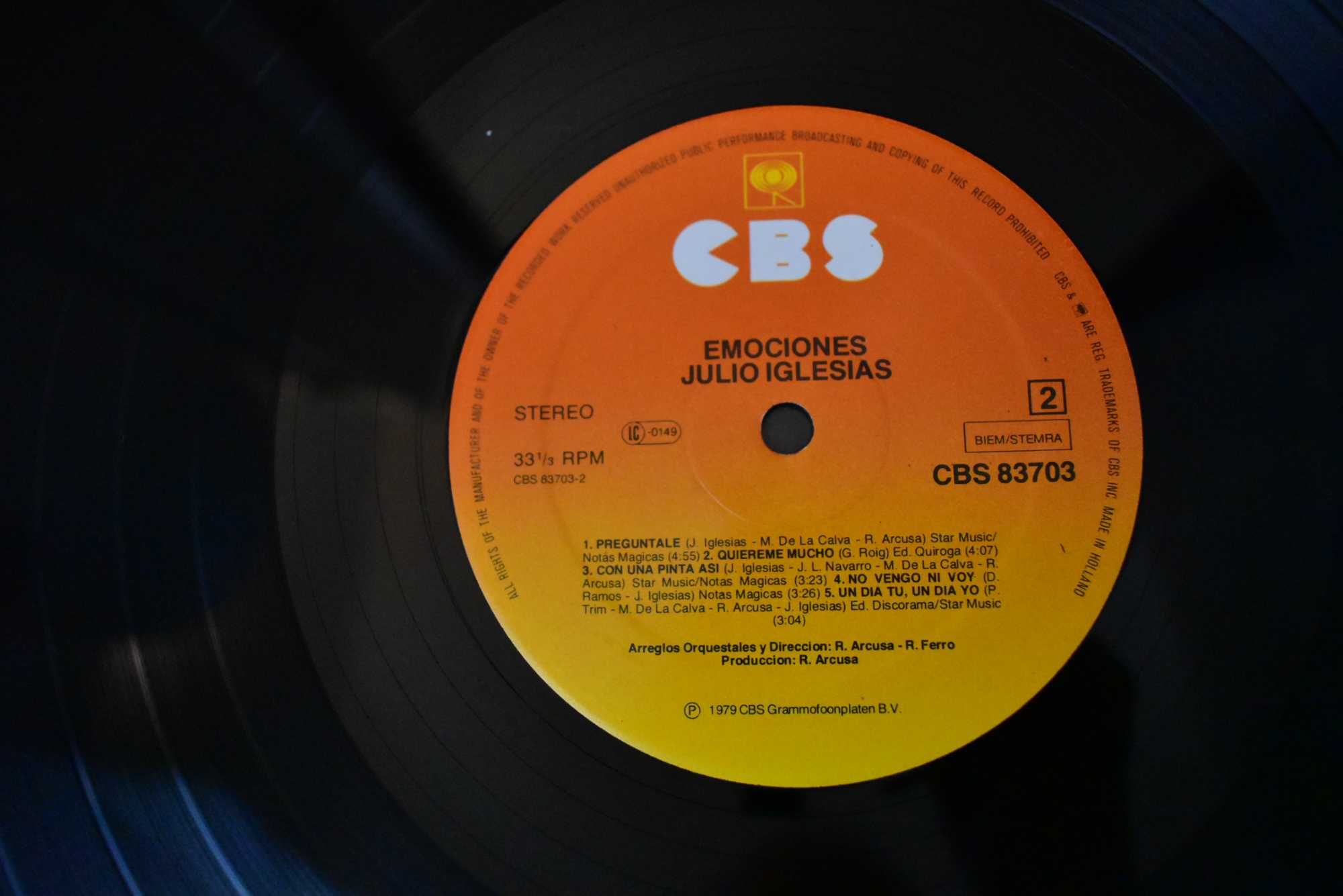 Płyta winylowa Julio Iglesias Emociones