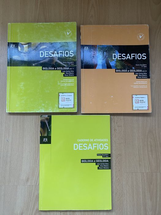 Manual e Caderno de atividades Biologia e Geologia Desafios