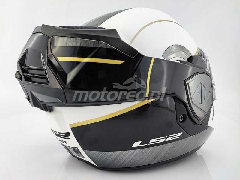 WYPRZEDAŻ Kask Szczękowy Blenda LS2 FF906 ADVANT Iron Jeans