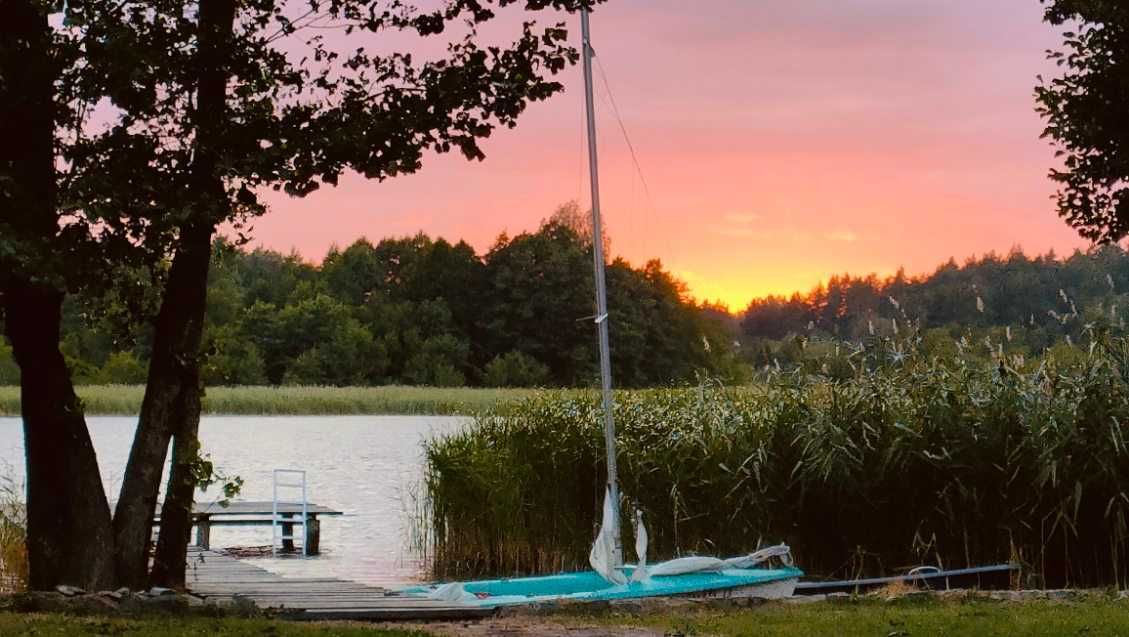 Działka Mazury linia brzegowa prywatna plaża jedyna taka okazja