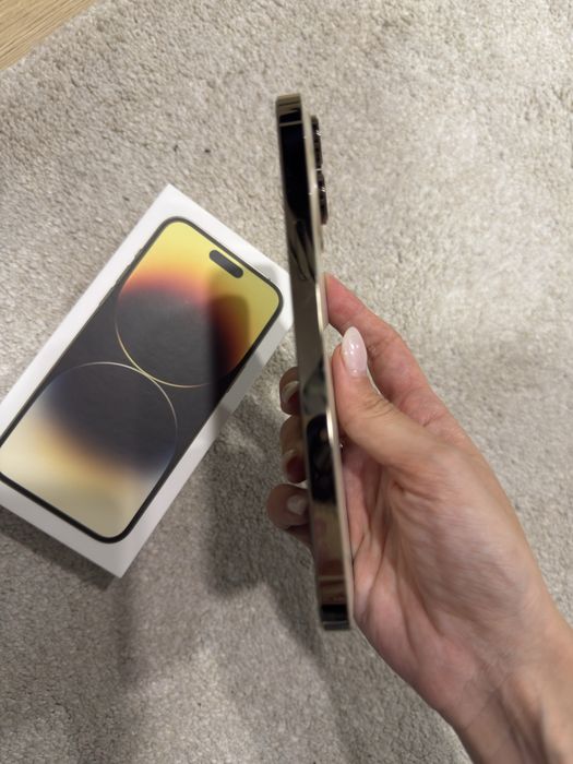 Iphone 14 pro Max 128gb dourado