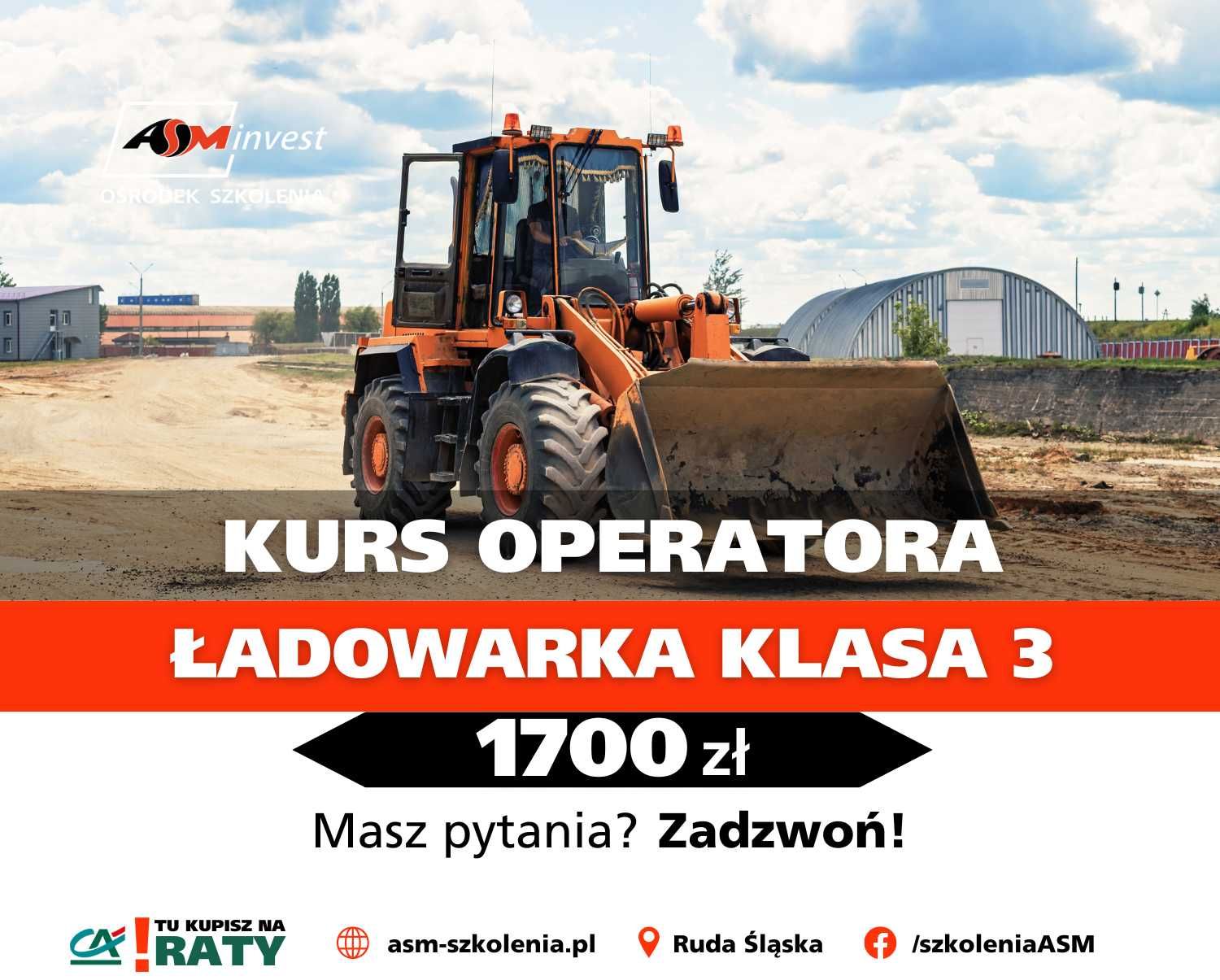 04.08.25 - Kurs Ładowarka jedn. do 20t klasa 3 ladowarki fadroma