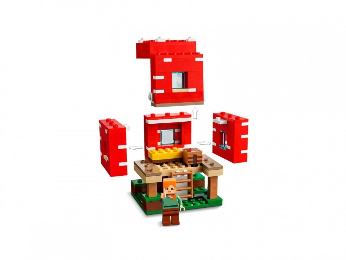 LEGO 21179 MINECRAFT Dom w grzybie