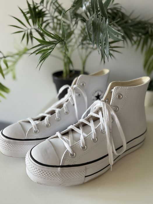 Converse AllStar Platform skórzane rozmiar 40