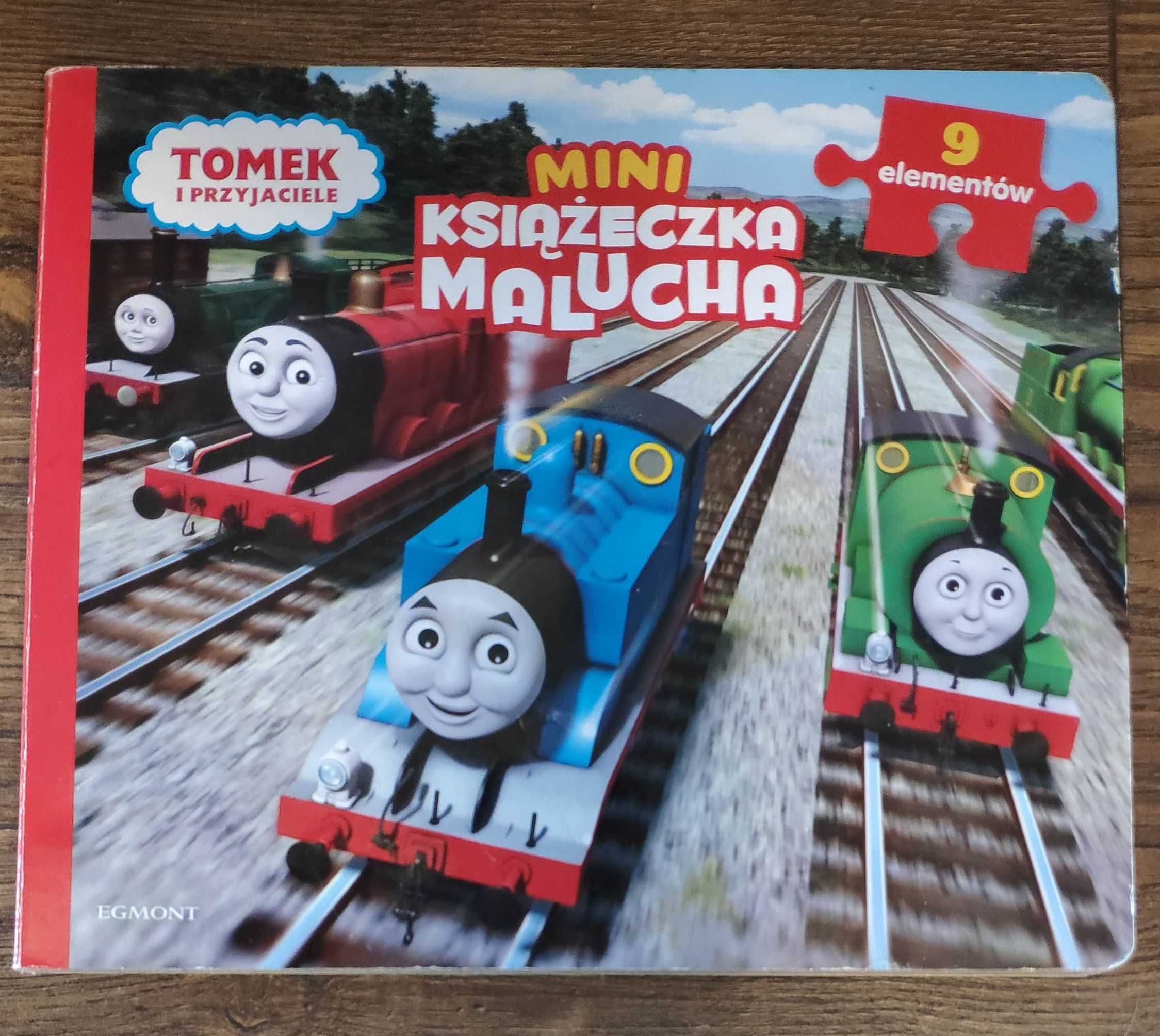 Tomek i Przyjaciele książeczka i puzzle 3 x 9el.