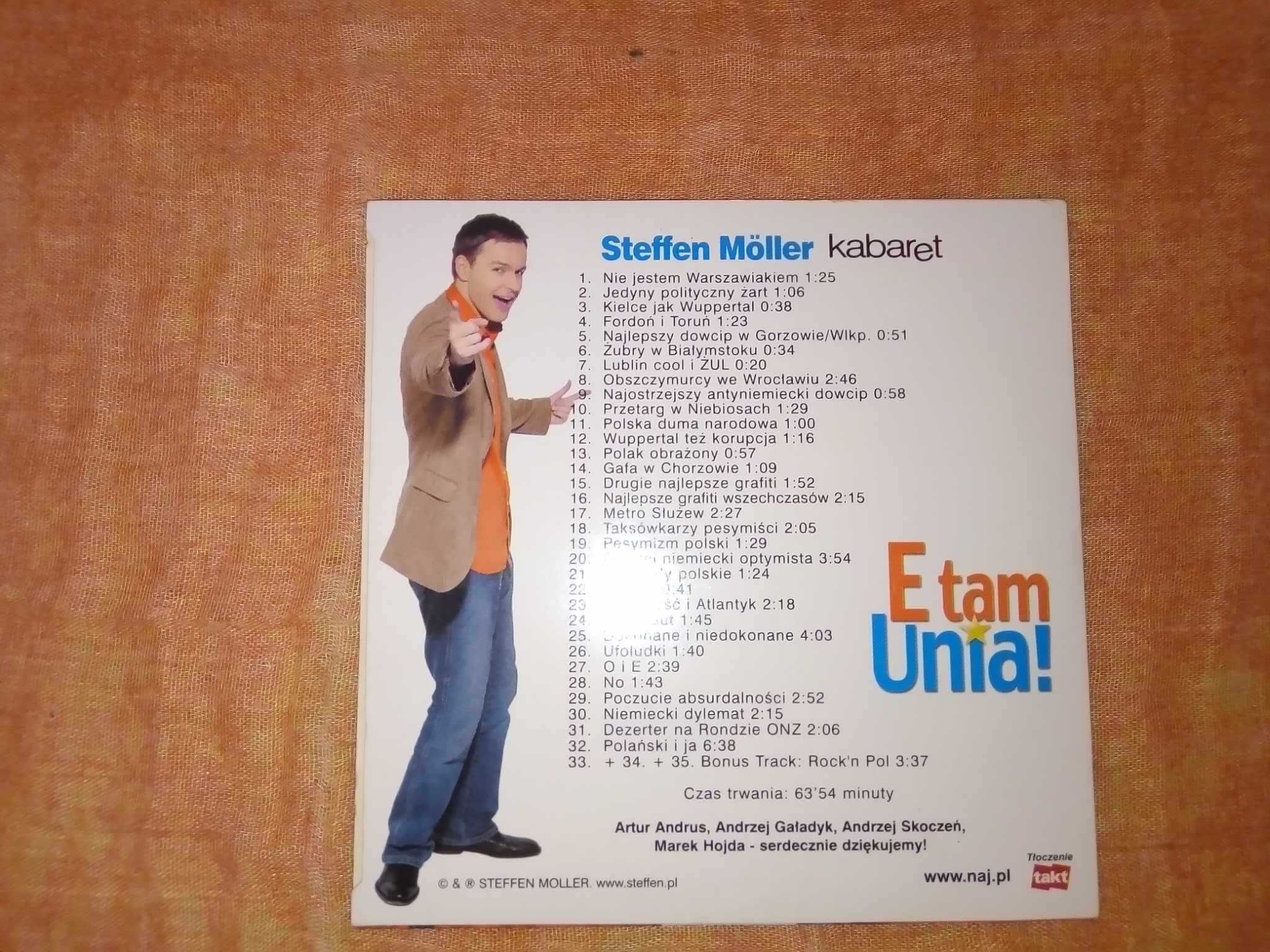 Steffen Moller kabaret E tam Unia! płyta kompaktowa CD 2004 oryginał