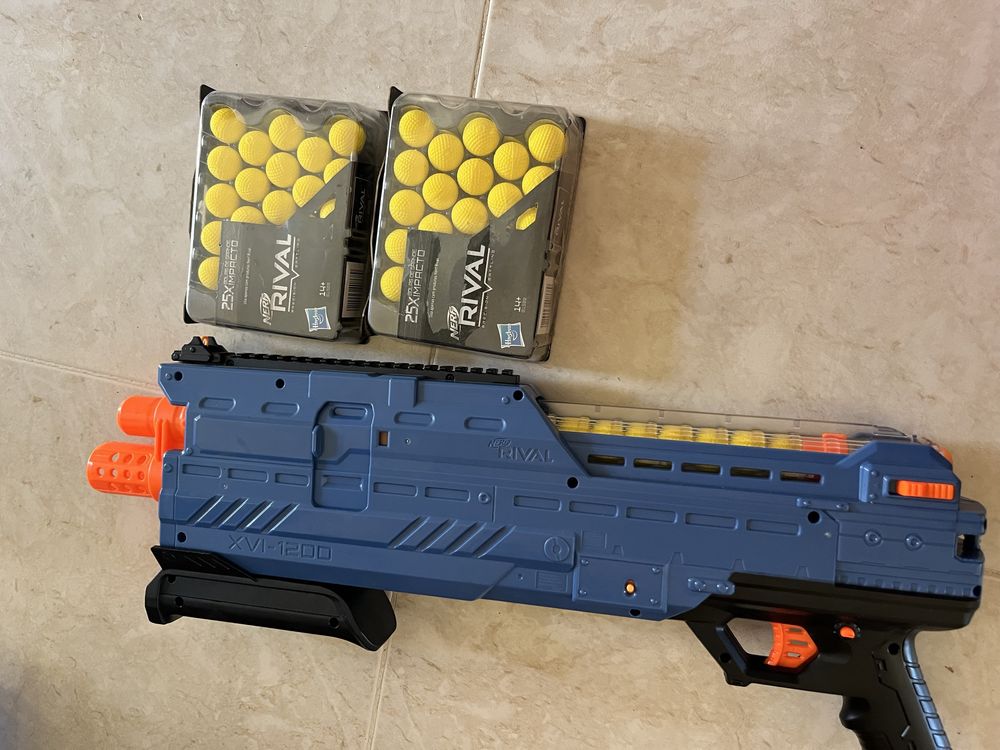 Nerf Rival + 50 balas