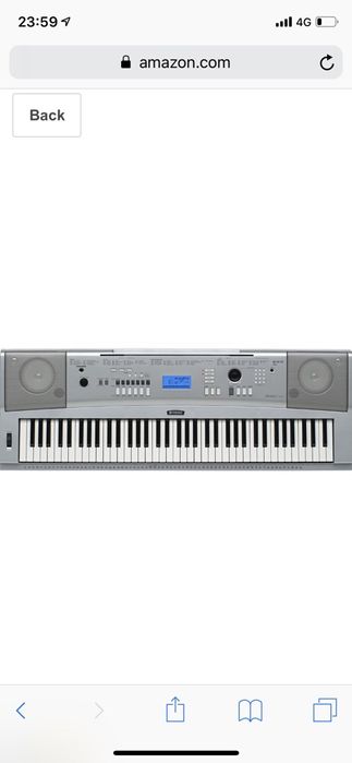 Teclado Yamaha Grand Piano dgx 230