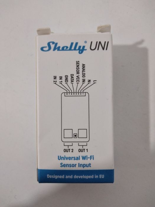 Shelly Uni Wifi Novo