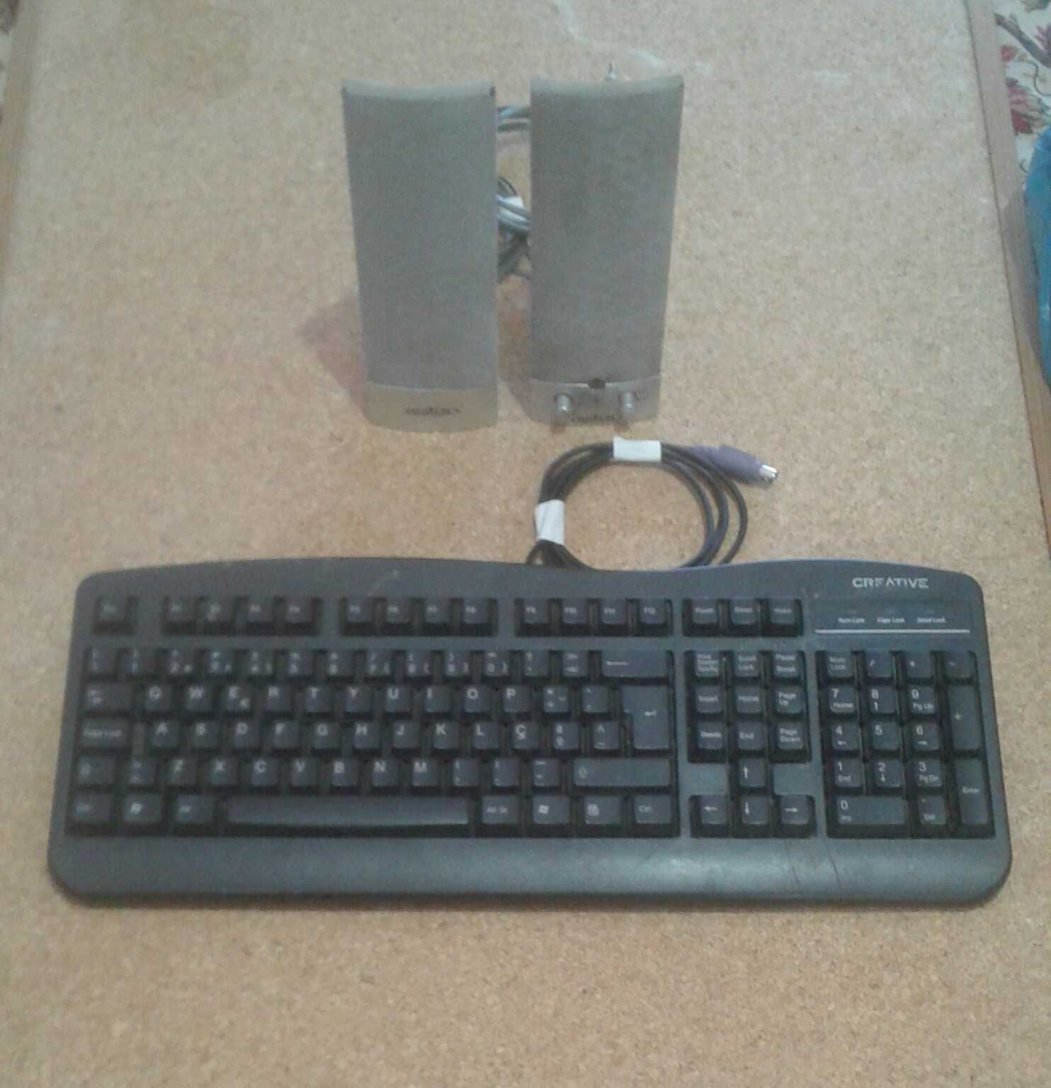 Teclado + Colunas