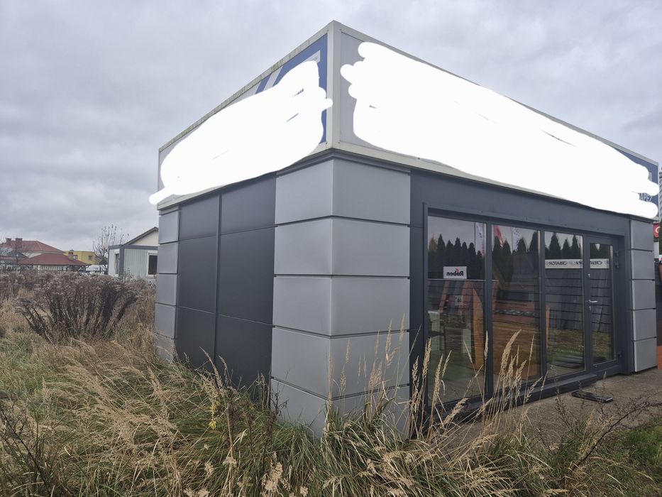 Pawilon kontener handlowy