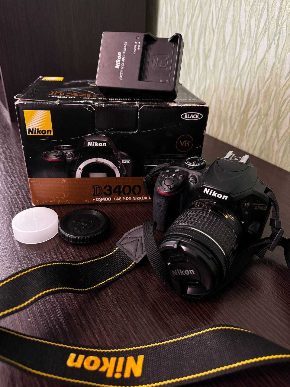 Фотоапарат Nikon D3400 18-55 VR Kit