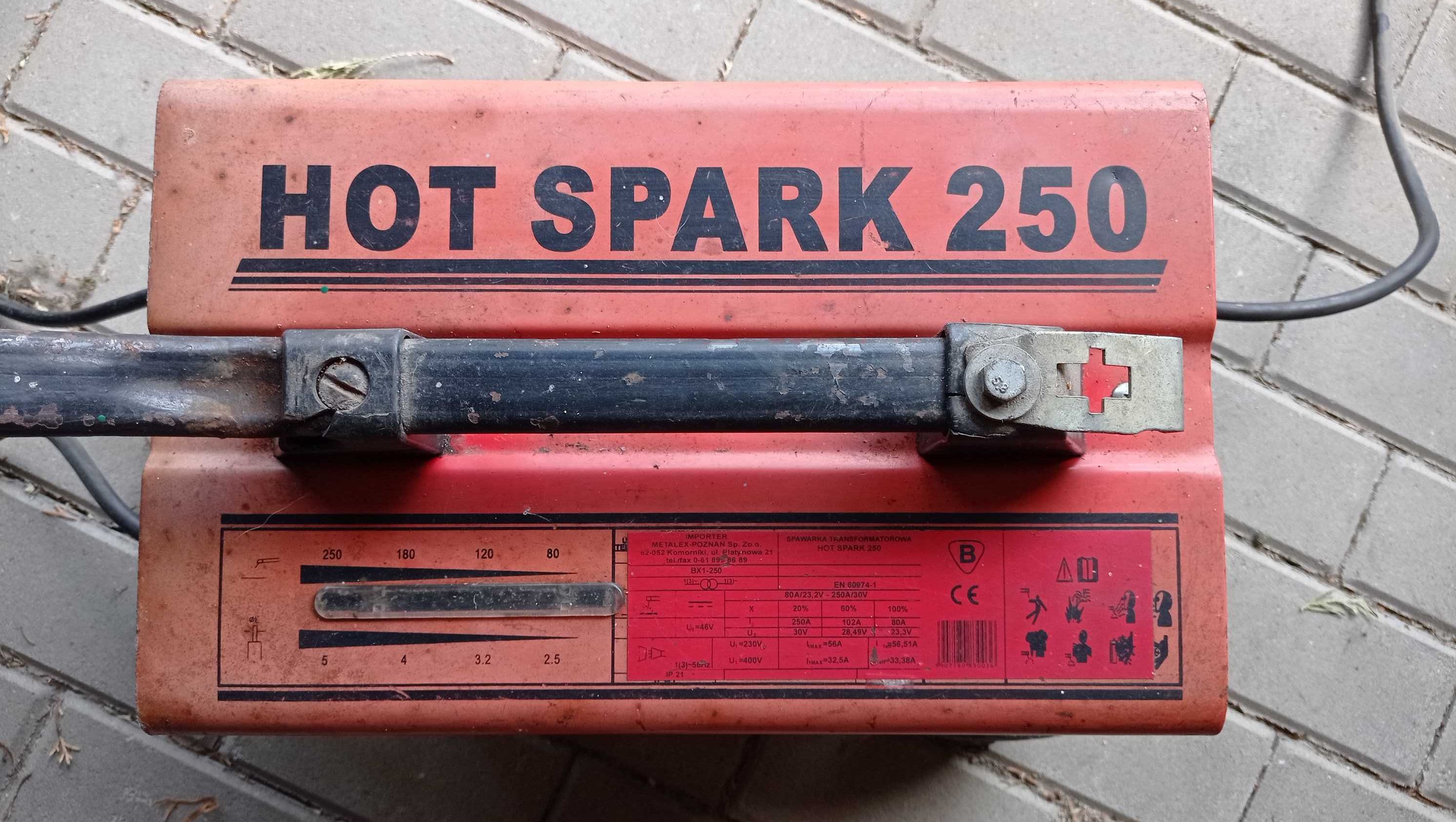 Spawarka transformatorowa HOT SPARK 250