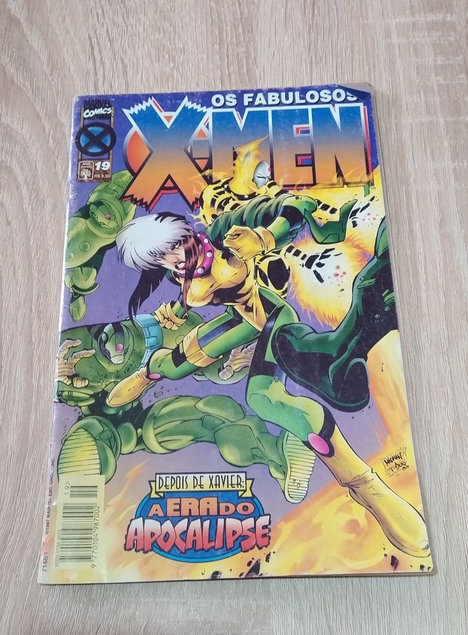 Revistas Homem Aranha e X-Men