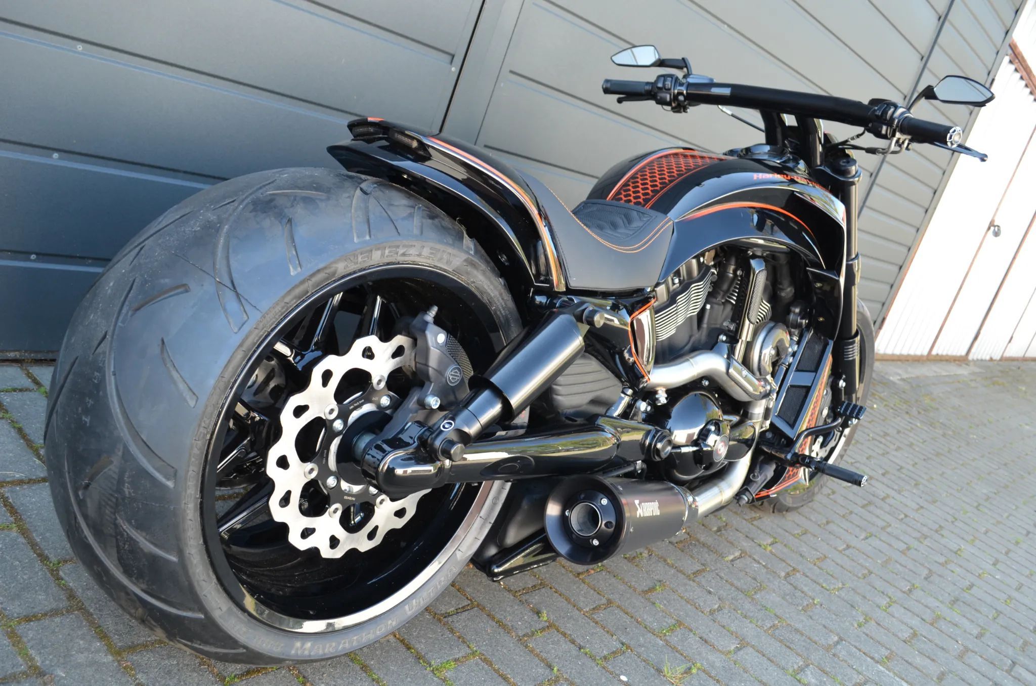 Harley-Davidson V-Rod Night Rod Custom Tuning Koło 300mm Niepowtarzalny - MotoKutno ! !