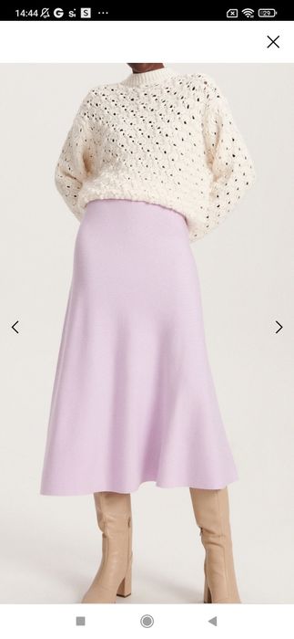 Sweter ażurowy Reserved