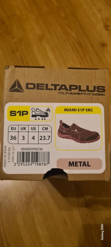 Calçado proteção Deltaplus T36