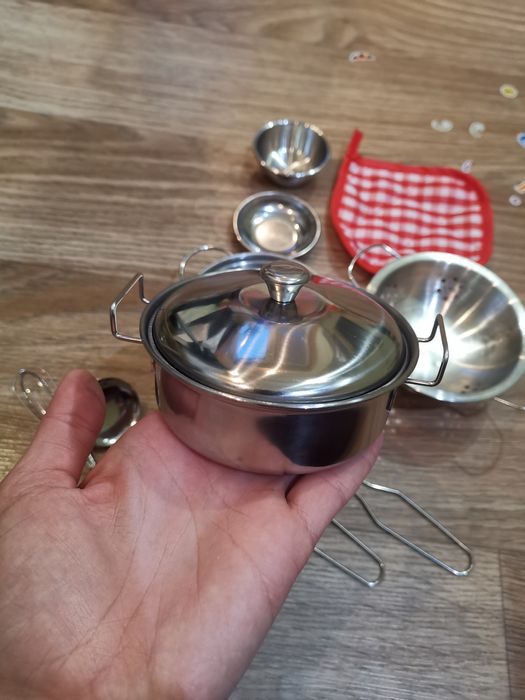 Посуд іграшковий металевий 11/25 предметів