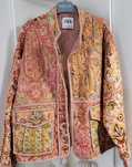 Kurtka Zara boho patchwork paisley