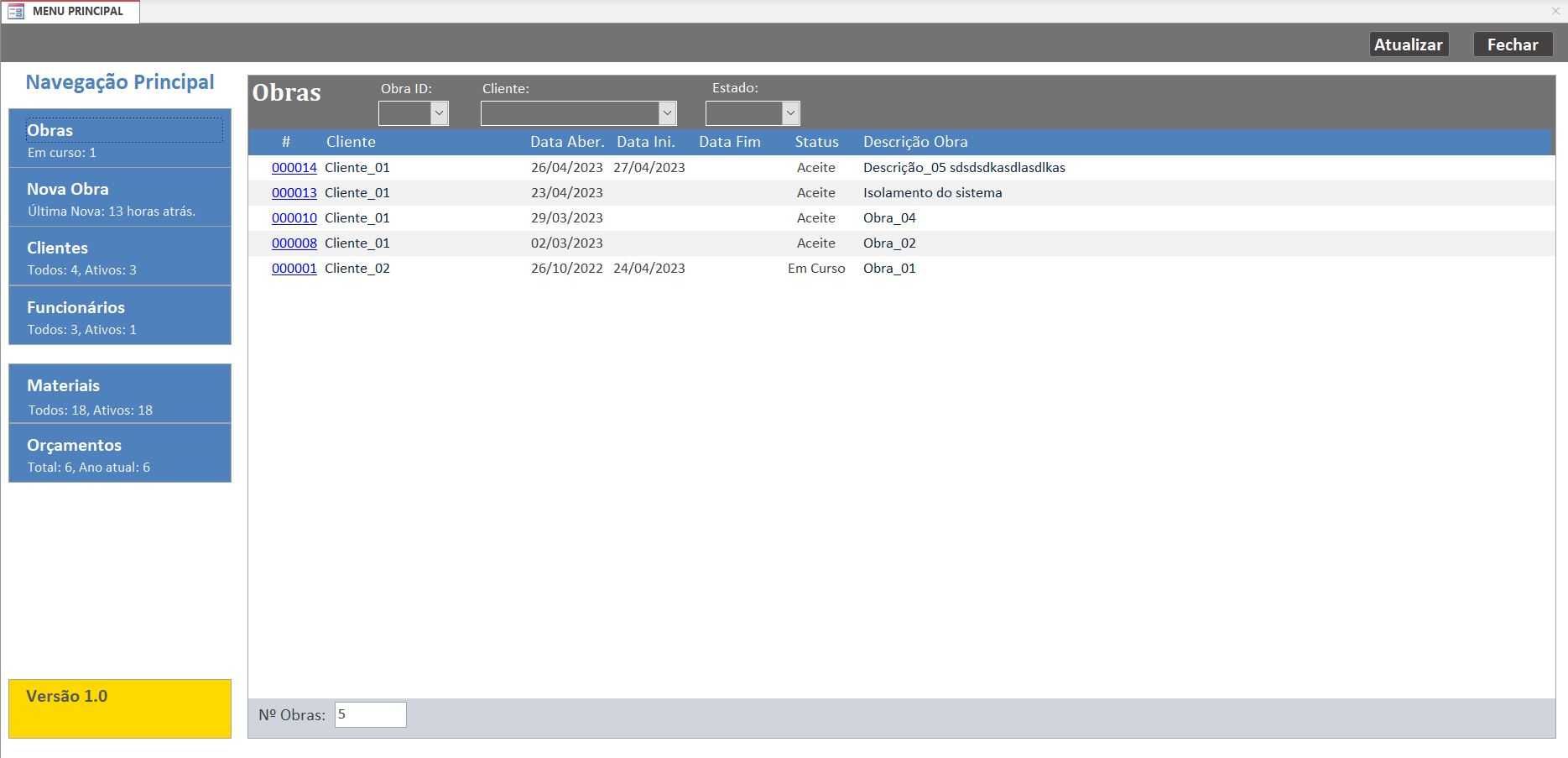 Faço trabalhos em Excel, Access e PowerBi (VBA, Macros e power pivot)