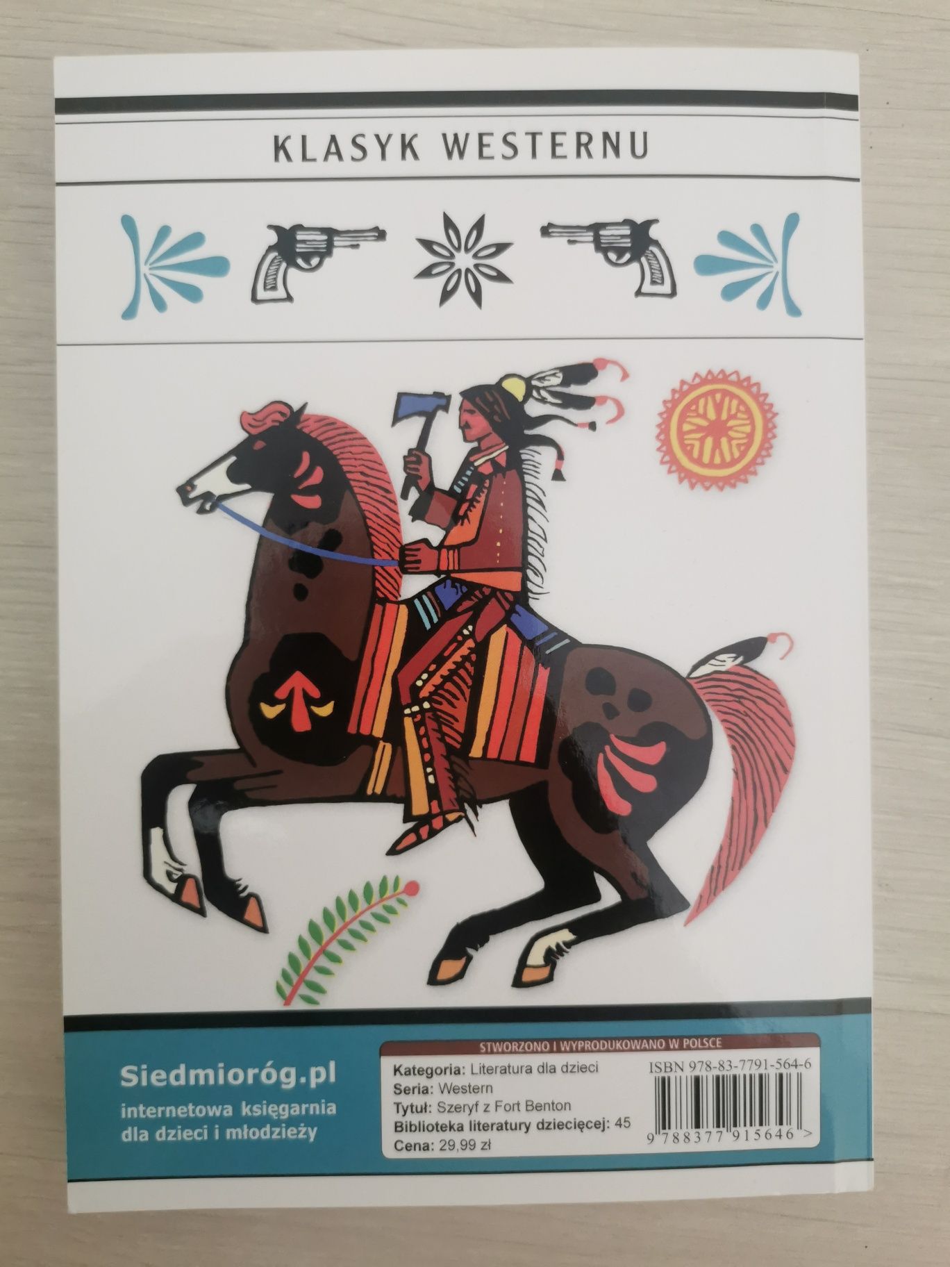 Książka "Szeryf z Fort Benton"