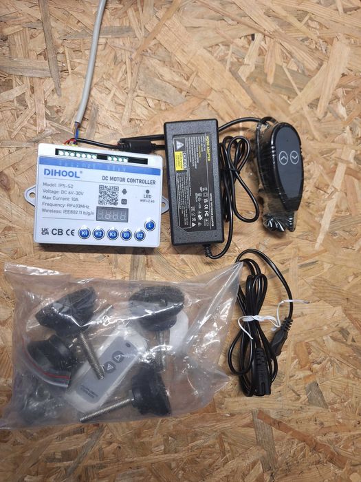 Podnośnik elektryczny do 80 kg,  podnośnik nożycowy od 265 do 1100mm
