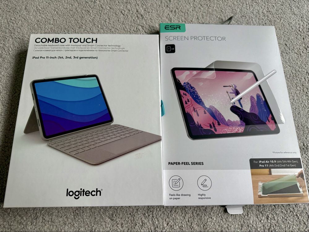iPad Pro 11 A2377 WiFi 256GB plus klawiatura Combo Touch plus rysik