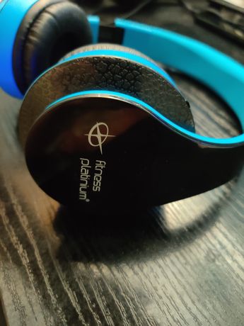 Bezprzewodowe słuchawki nauszne bluetooth , Fitness Platinium
