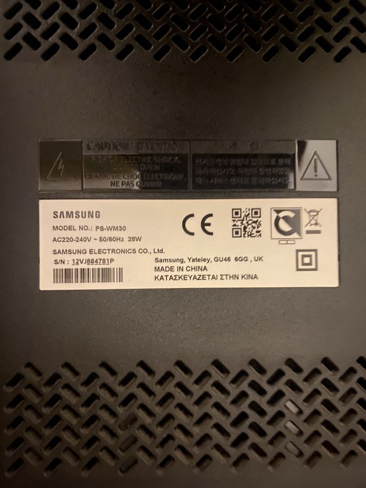 Soundbar i subwoofer