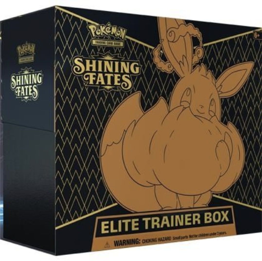 Pokemon shining fates etb elite trainer box