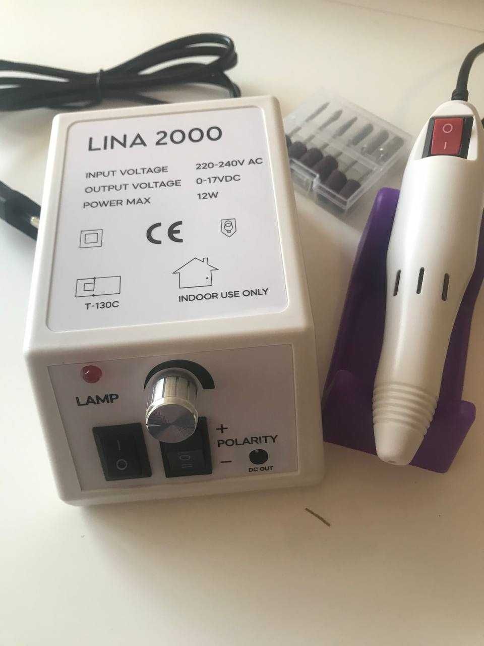 Фрезер для маникюра Lina 2000 белый