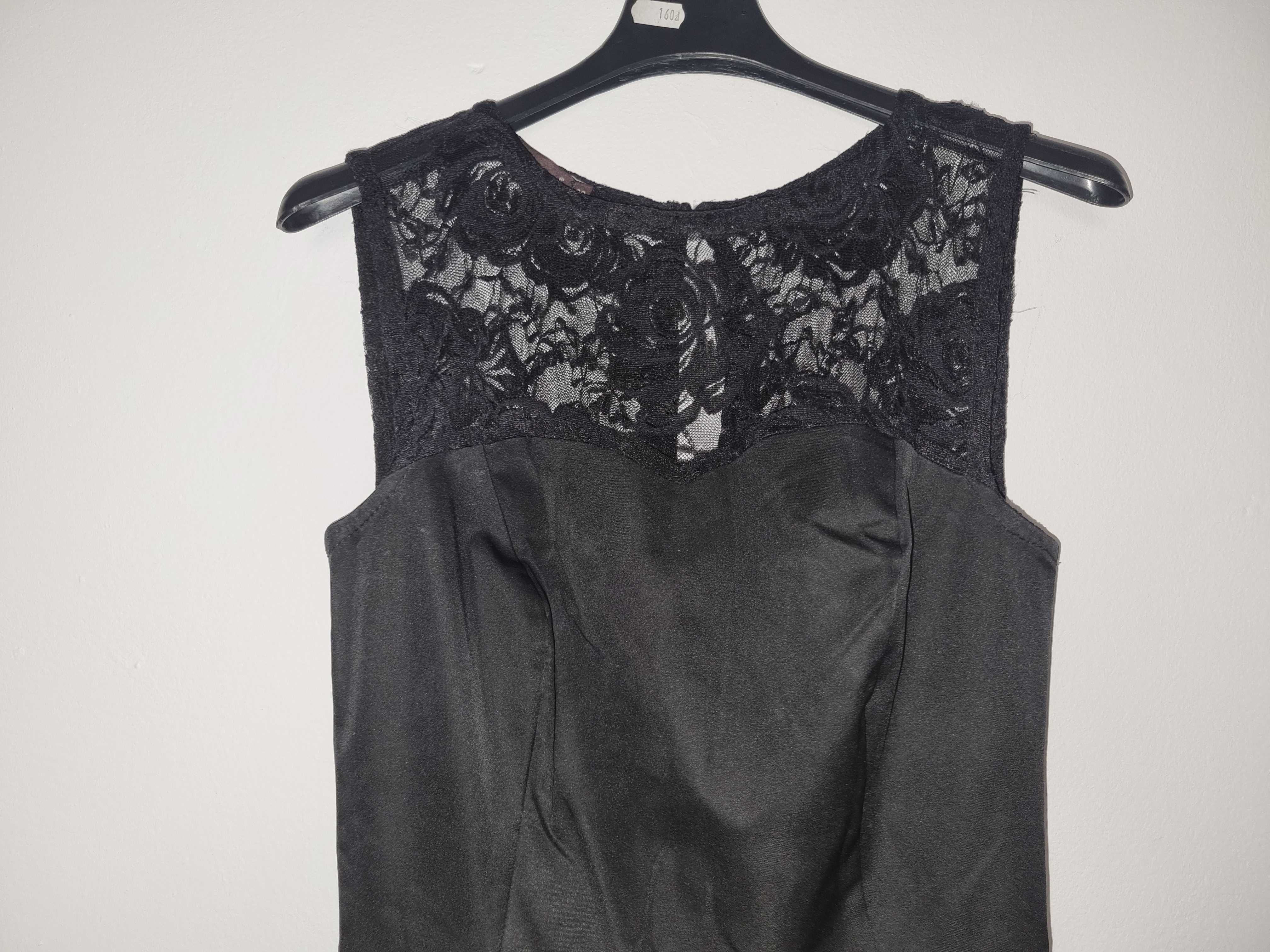 Elegancka sukienka z koronką Feema, rozmiar 36