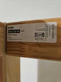 Łóżko piętrowe dziecięce Ikea